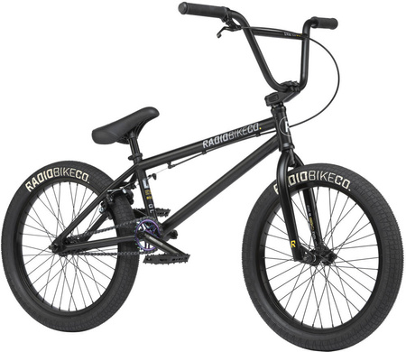 Rower BMX Wyczynowy Radio Evol 20"  Matt black