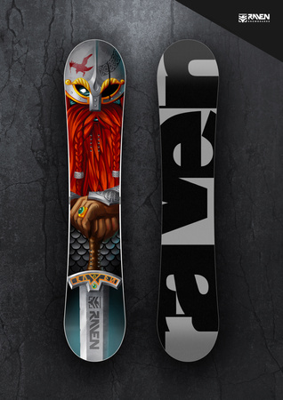 Męska Snowboard RAVEN DWARF