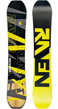 Męska Deska snowboardowa RAVEN BARRACUDA CARBON LIME