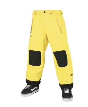 Męskie - Spodnie snowboardowe Volcom Longo Gore Tex yellow