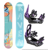 Damski zestaw snowboard Raven Anna + wiązania s230 