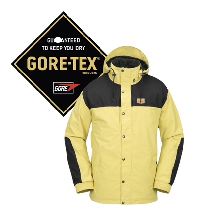 Męska Kurtka snowboardowa Volcom Longo Gore Tex dark yellow