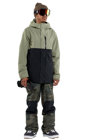 Męska Kurtka snowboardowa Volcom L Gore Tex light military 2024