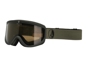 Gogle Snowboardowe  - Volcom Footprints military/black/light bronze