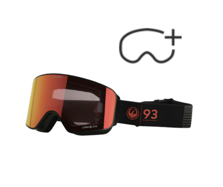 Gogle Snowboardowe - DRAGON NFX MAG OTG 30yrs/lumalens red ion/lumalens light rose