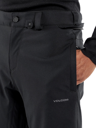 Męskie Spodnie snowboardowe Volcom Freakin Snow Chino black 