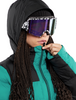 Damska Puchowa Kurtka snowboardowa Volcom Puffleup vibrant green 2024