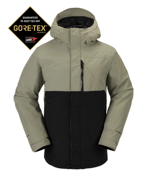 Męska Kurtka snowboardowa Volcom L Gore Tex light military 2024