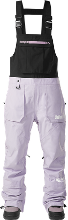 Damskie Spodnie snowboardowe ThirtyTwo Basement Bib lavender 2024