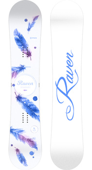 Damska Deska snowboardowa - RAVEN Mia White