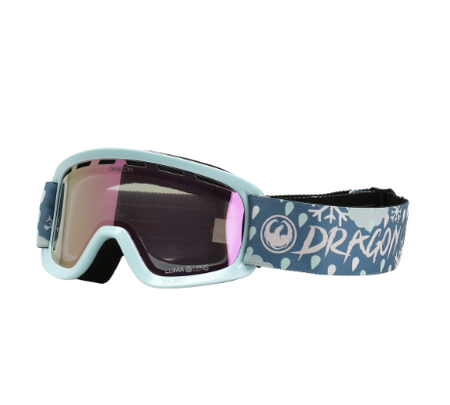 Gogle Snowboardowe -  Dragon LIL D junior snowdance/lumalens pink ion