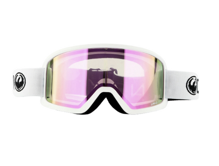 Gogle Snowboardowe - Dragon DX3 OTG white/lumalens pink ion