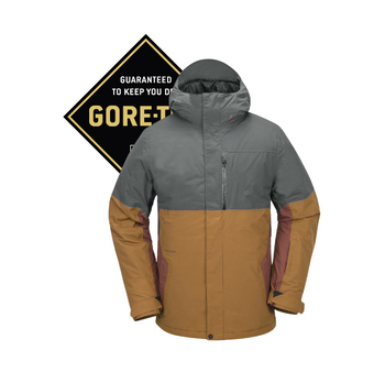 Męska  Kurtka snowboardowa Volcom L Ins Gore Tex Carmel