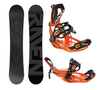 Męski zestaw Snowboard RAVEN Solid steel  + Wiązania ft360 fastec