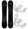 Damski zestaw snowboard Raven pure mint + wiązania s230 