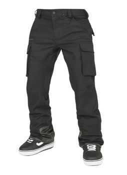 Męskie Spodnie snowboardowe Volcom New Articulated Black