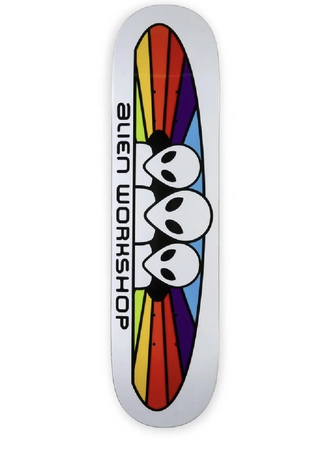 Deck Alien Workshop - Spectrum white