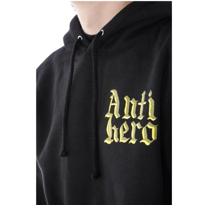 Bluza Antihero - Terminal Velocity black/olive/yellow