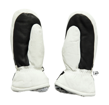 Damskie Rękawice Snowboardowe - Level Bliss Dusty Mitt Gore Tex black white