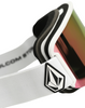 Gogle Snowboardowe - Volcom Garden matte white/pink chrome+bl yellow