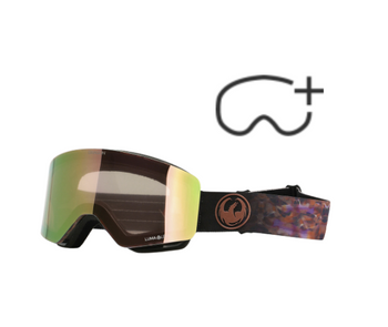 Gogle Snowboardowe - Dragon R1 OTG amethyst/lumalens rose gold ion/lumalens light rose