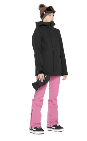 Damskie Spodnie snowboardowe Volcom Battle Stretch PINK