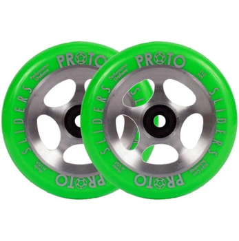 Kółka do Hulajnogi wyczynowej  2pack - Proto Sliders Starbright green