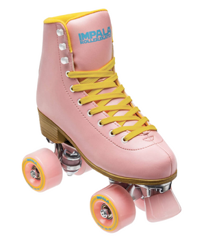 Wrotki Impala Quad pink/yellow