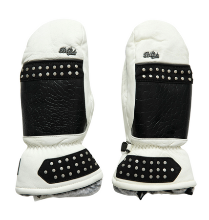 Damskie Rękawice Snowboardowe - Level Bliss Dusty Mitt Gore Tex black white