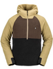 Męska Bluza aktywna Volcom Polar 1/2 Zip HD dark khaki 2024