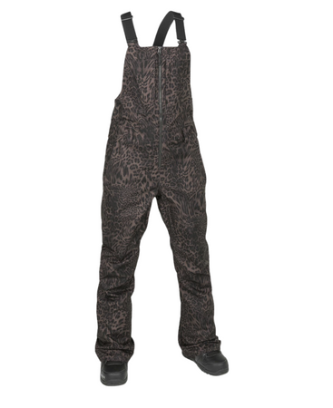 Damskie  Spodnie snowboardowe Volcom Swift Bib Overall leopard