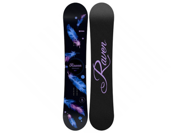 Damska Deska snowboardowa - RAVEN Mia black