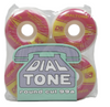 Kółka do deskorolki  Dial Tone - Atlantic Wheels Round Cut pink