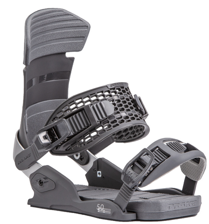 Wiązania snowboardowe Drake Fifty grey/sliver 