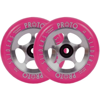 Kółka do Hulajnogi wyczynowej  2pack - Proto Sliders Starbright Pink