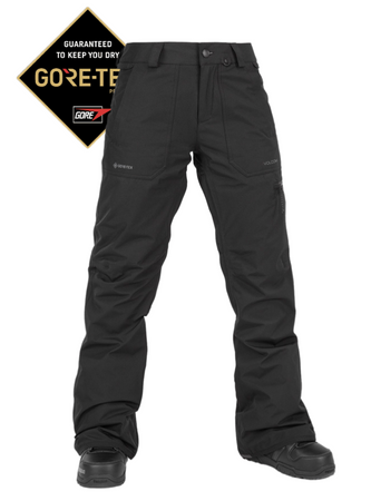 Damskie Spodnie snowboardowe Volcom Knox Ins Gore Tex black