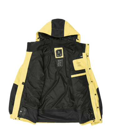 Męska Kurtka snowboardowa Volcom Longo Gore Tex dark yellow