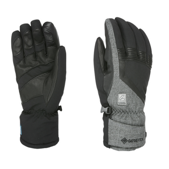 Męskie Rękawice -  Level I Super Radiator Gore Tex black grey