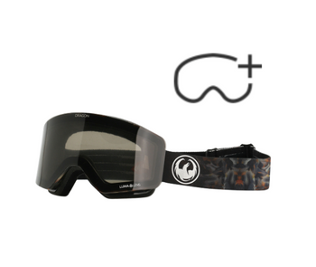 Gogle Snowboardowe - Dragon R1 OTG fireleaf/lumalens dark smoke/lumalens amber