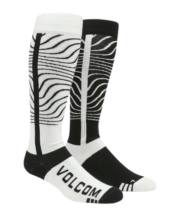 Skarpety Snowboardowe -  Skarpety Volcom Heavy Over The Calf black