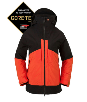 Damska Kurtka snowboardowa Volcom Aw 3 In 1 Gore Tex  orange shock 2024