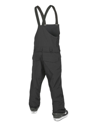 Męskie Spodnie snowboardowe - Volcom Rain Gore Tex Bib Overall black